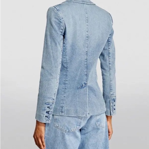 Alice and Olivia Denim Macey Blazer - Picture 2 of 5